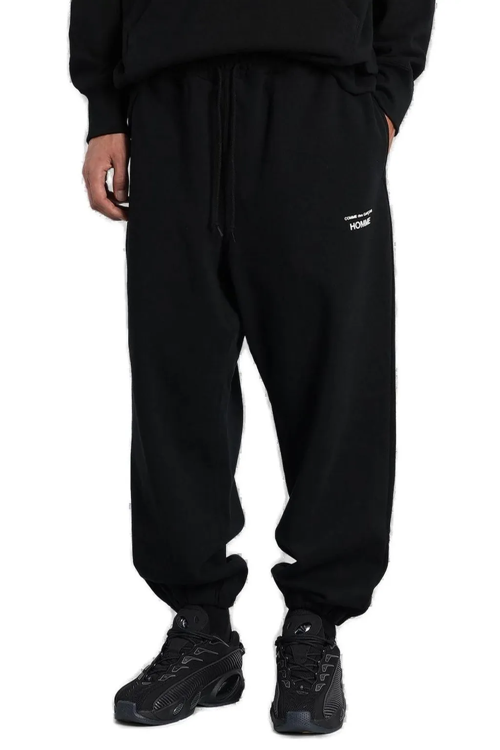 Comme Des GarÇOns Homme Logo Printed Pants