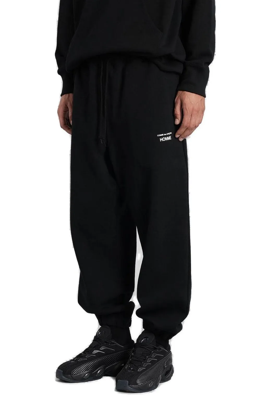 Comme Des GarÇOns Homme Logo Printed Pants