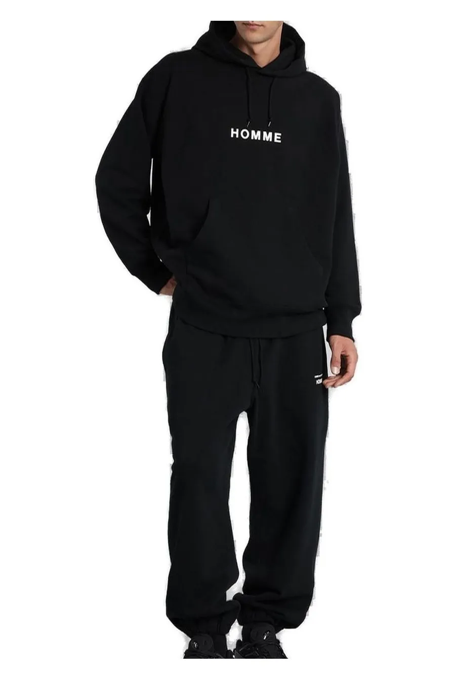 Comme Des GarÇOns Homme Logo Printed Pants