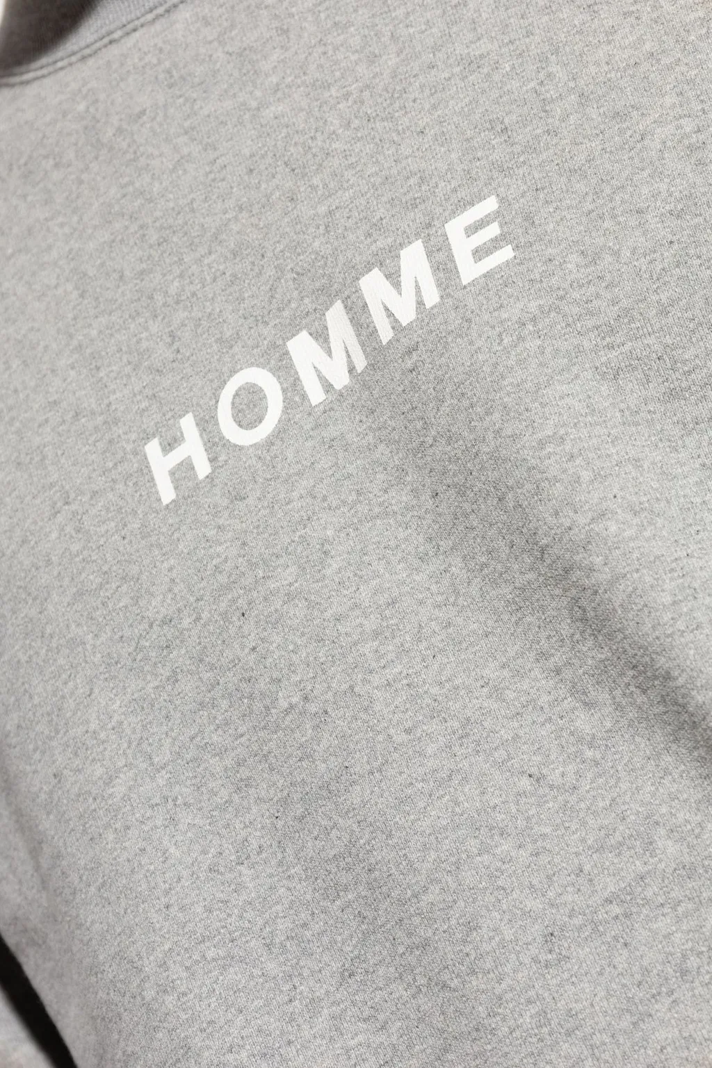 Comme Des GarÇOns Homme Logo Printed Sweatshirt