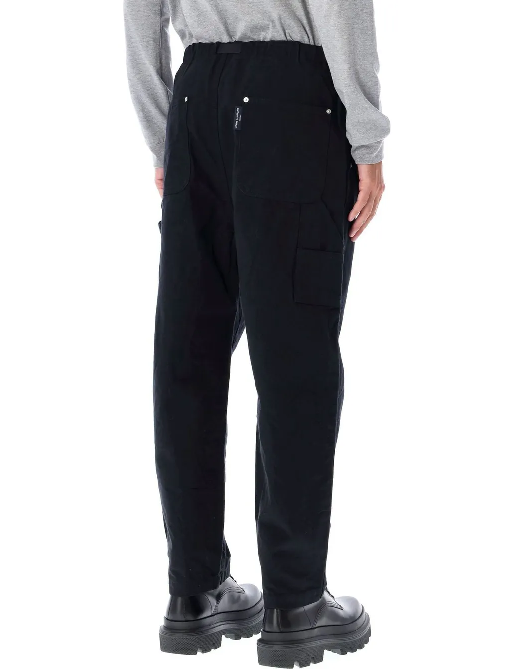 Comme Des GarÇOns Homme Clip Buckle Trousers