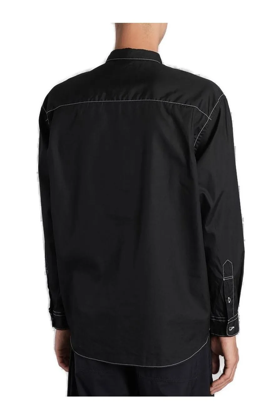 Comme Des GarÇOns Homme Contrasting Stitch Shirt