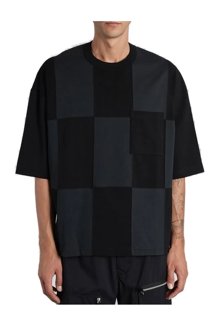 Comme Des GarÇOns Homme Check-Pattern Relaxed Fit T-Shirt