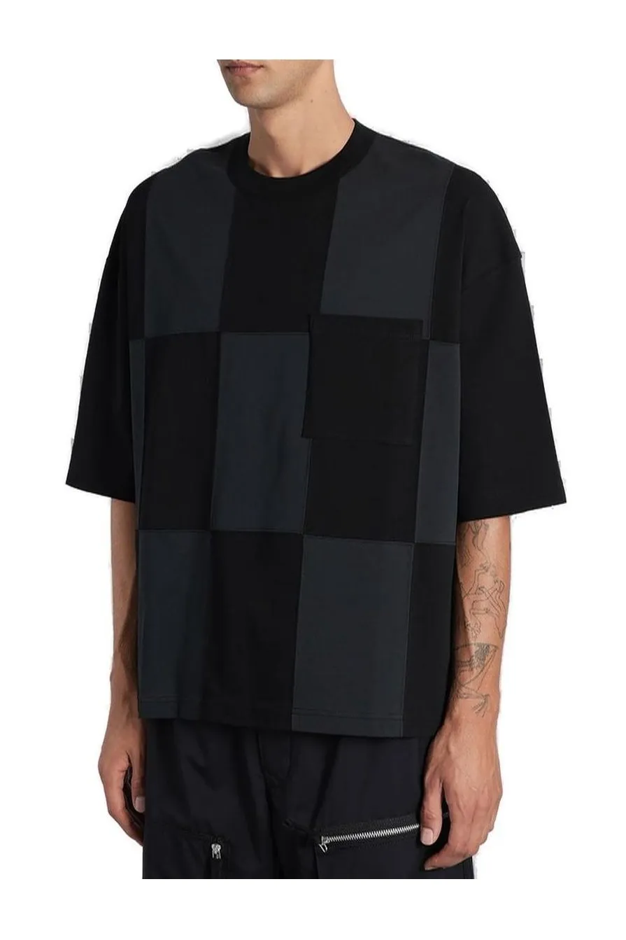 Comme Des GarÇOns Homme Check-Pattern Relaxed Fit T-Shirt