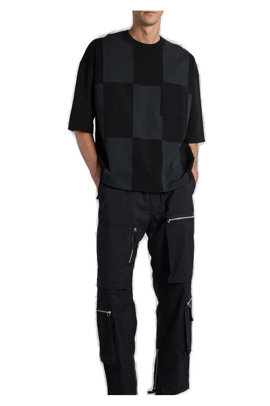 Comme Des GarÇOns Homme Check-Pattern Relaxed Fit T-Shirt