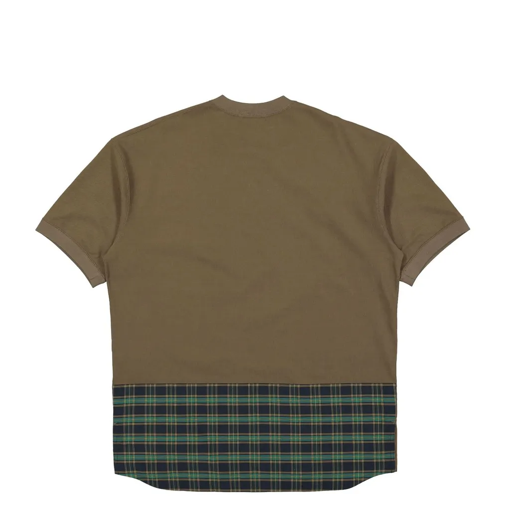 Comme Des GarÇOns Homme Short Sleeve Buttoned T-Shirt