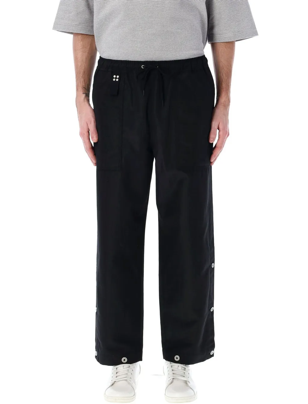 Comme Des GarÇOns Homme Drawstring Elasticated Waistband Trousers