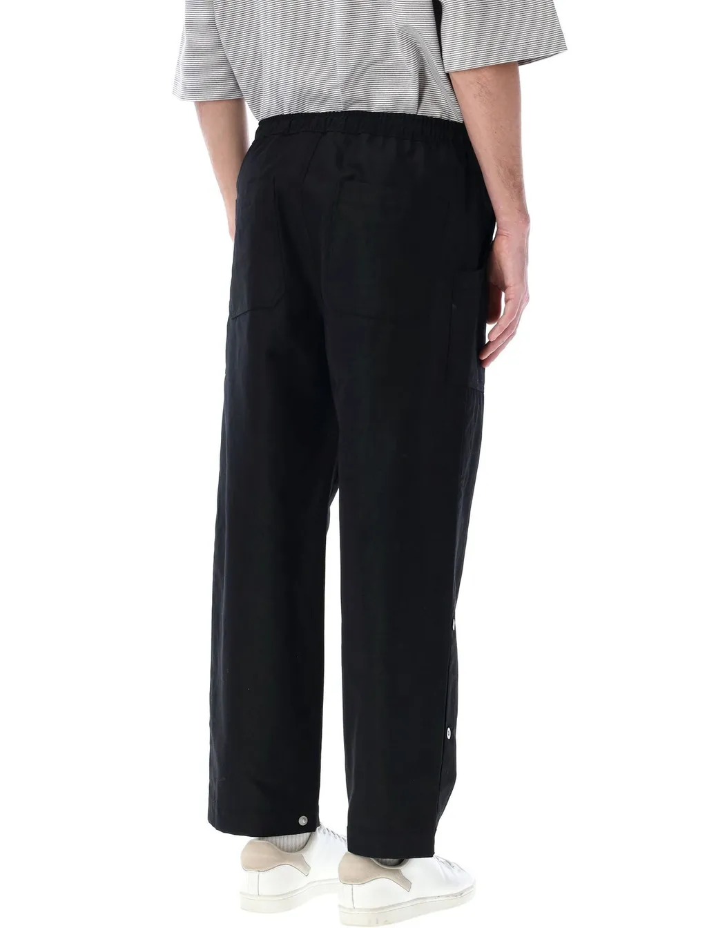 Comme Des GarÇOns Homme Drawstring Elasticated Waistband Trousers