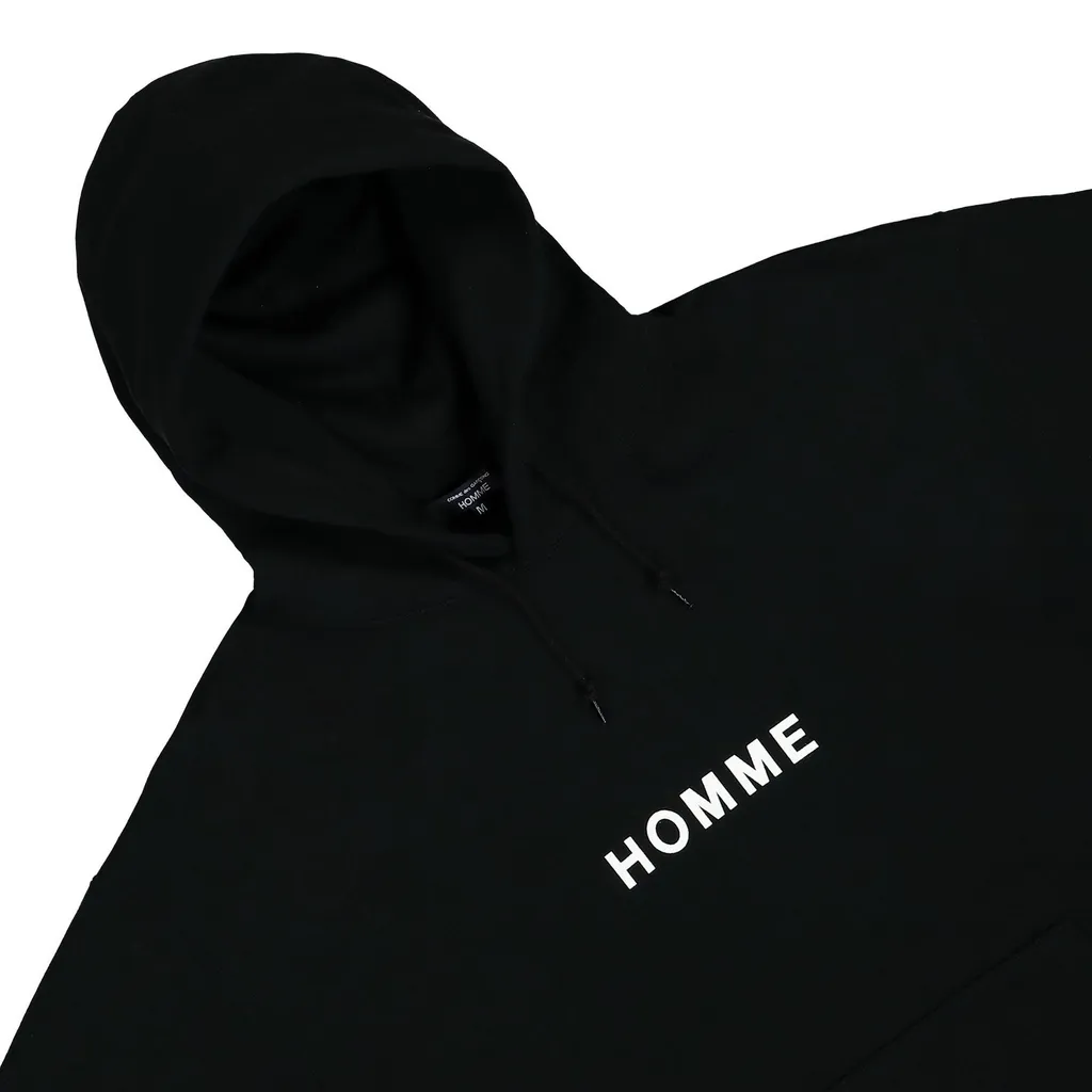 Comme Des GarÇOns Homme Homme-Print Drawstring Hoodie