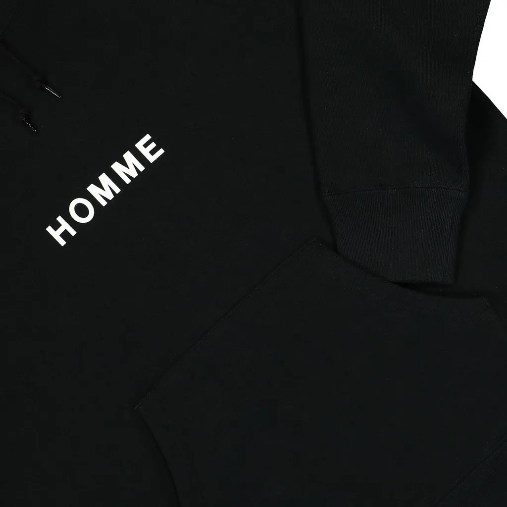 Comme Des GarÇOns Homme Homme-Print Drawstring Hoodie