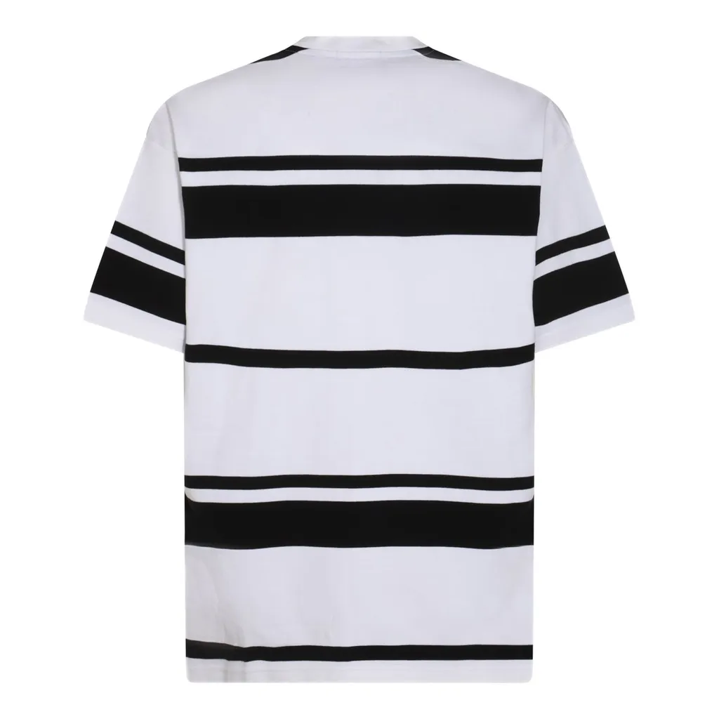 Comme Des GarÇOns Homme Striped Crewneck T-Shirt