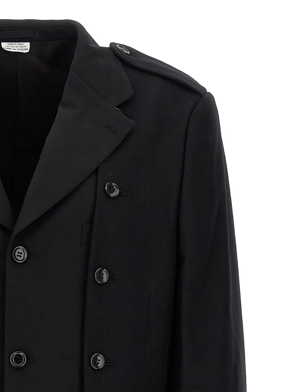 Comme Des GarÇOns Homme Plus Double Layer Gabardine Jacket