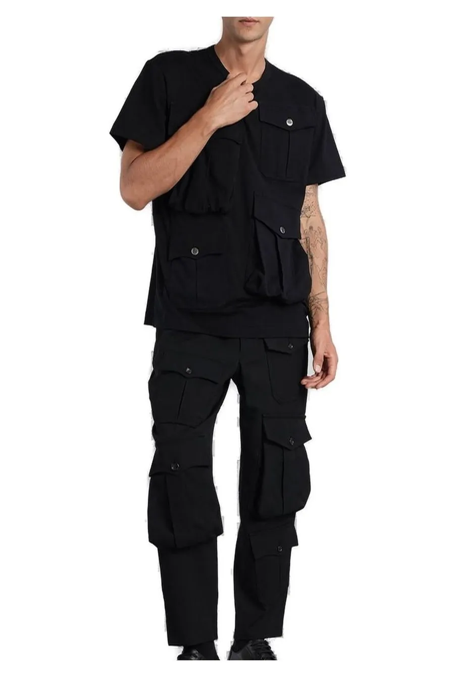 Comme Des GarÇOns Homme Plus Pocket-Detail T-Shirt