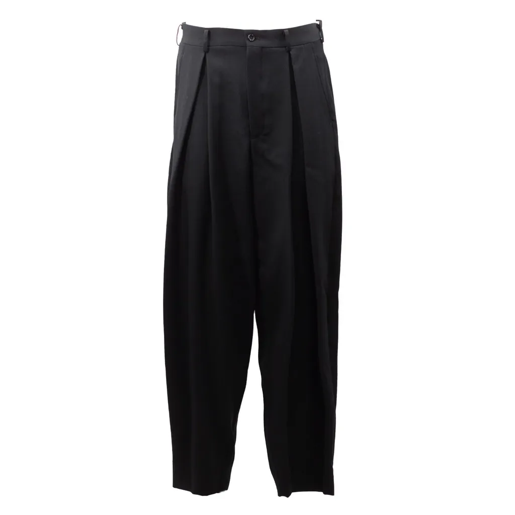Comme Des GarÇOns Homme Plus Straight Leg Cropped Trousers
