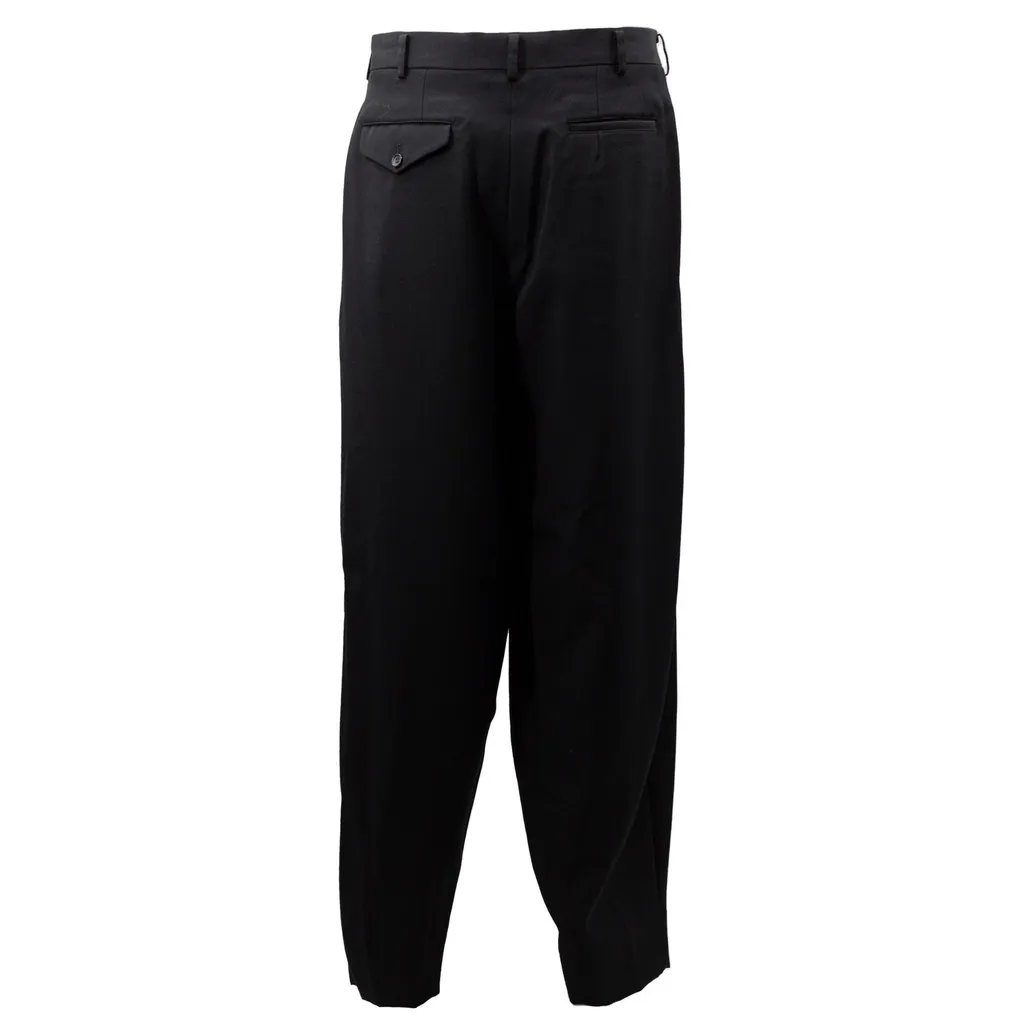 Comme Des GarÇOns Homme Plus Straight Leg Cropped Trousers
