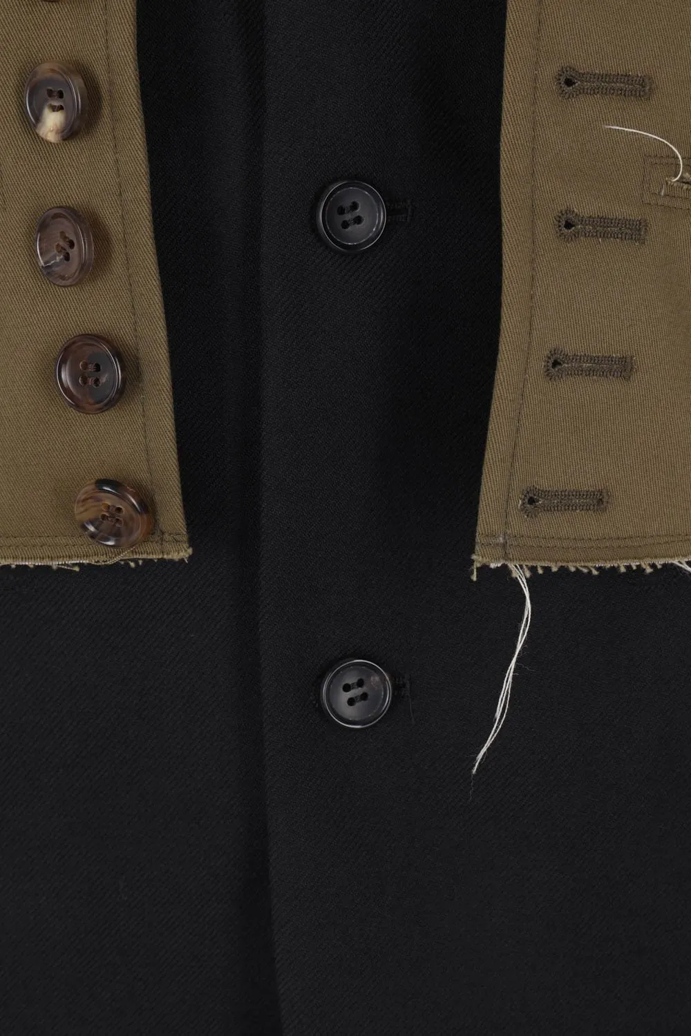 Comme Des GarÇOns Homme Plus Panelled Buttoned Jacket