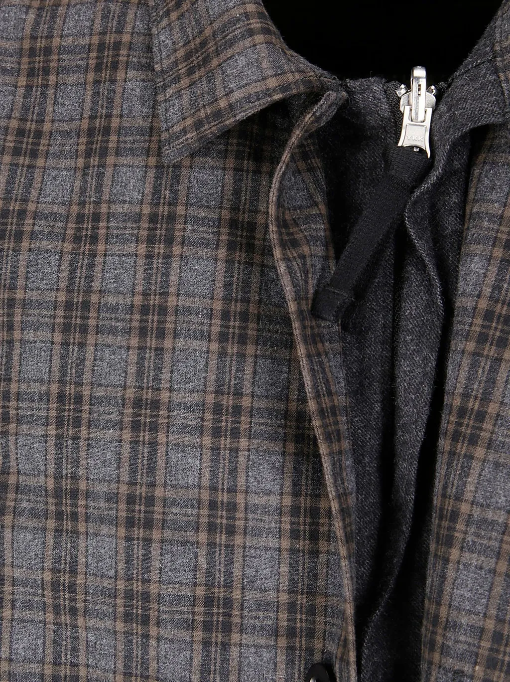 Comme Des GarÇOns Homme Plus Plaid Patterned Buttoned Shirt
