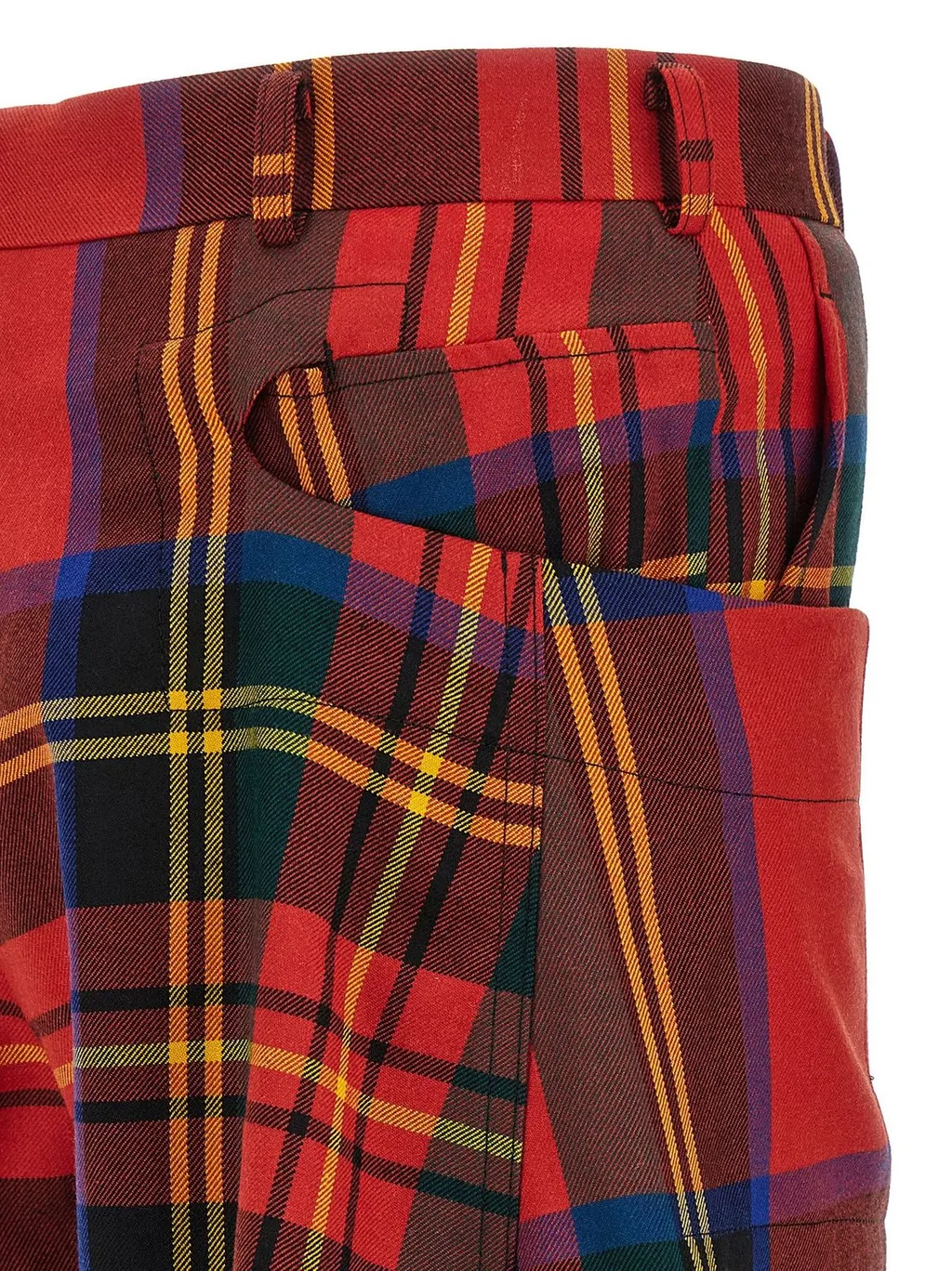 Comme Des GarÇOns Homme Plus Tartan Skirt Pants