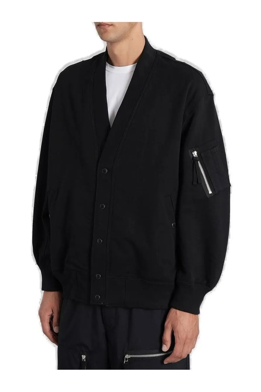 Comme Des GarÇOns Homme Plus V-Neck Casual Jacket