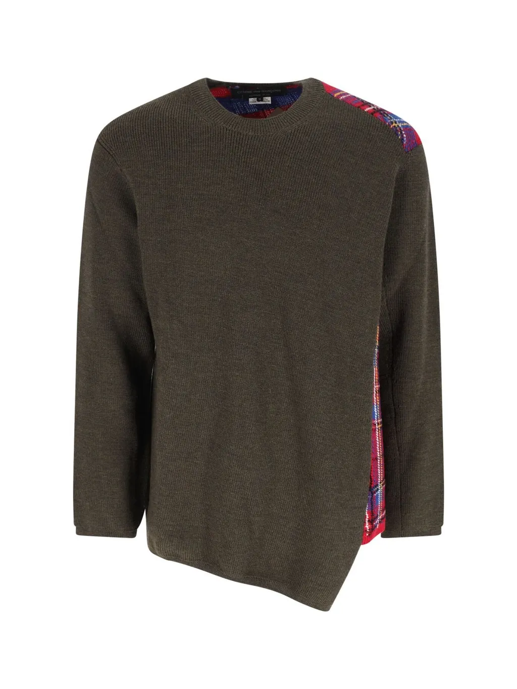 Comme Des GarÇOns Homme Plus Asymmetric Hem Jumper