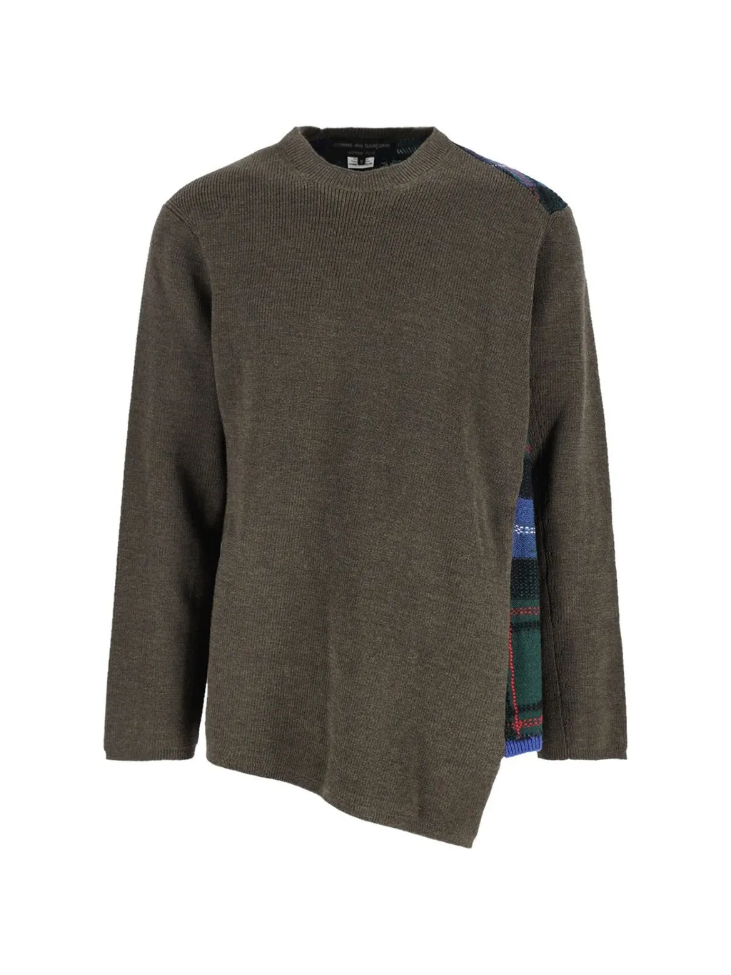 Comme Des GarÇOns Homme Plus Asymmetric Hem Jumper