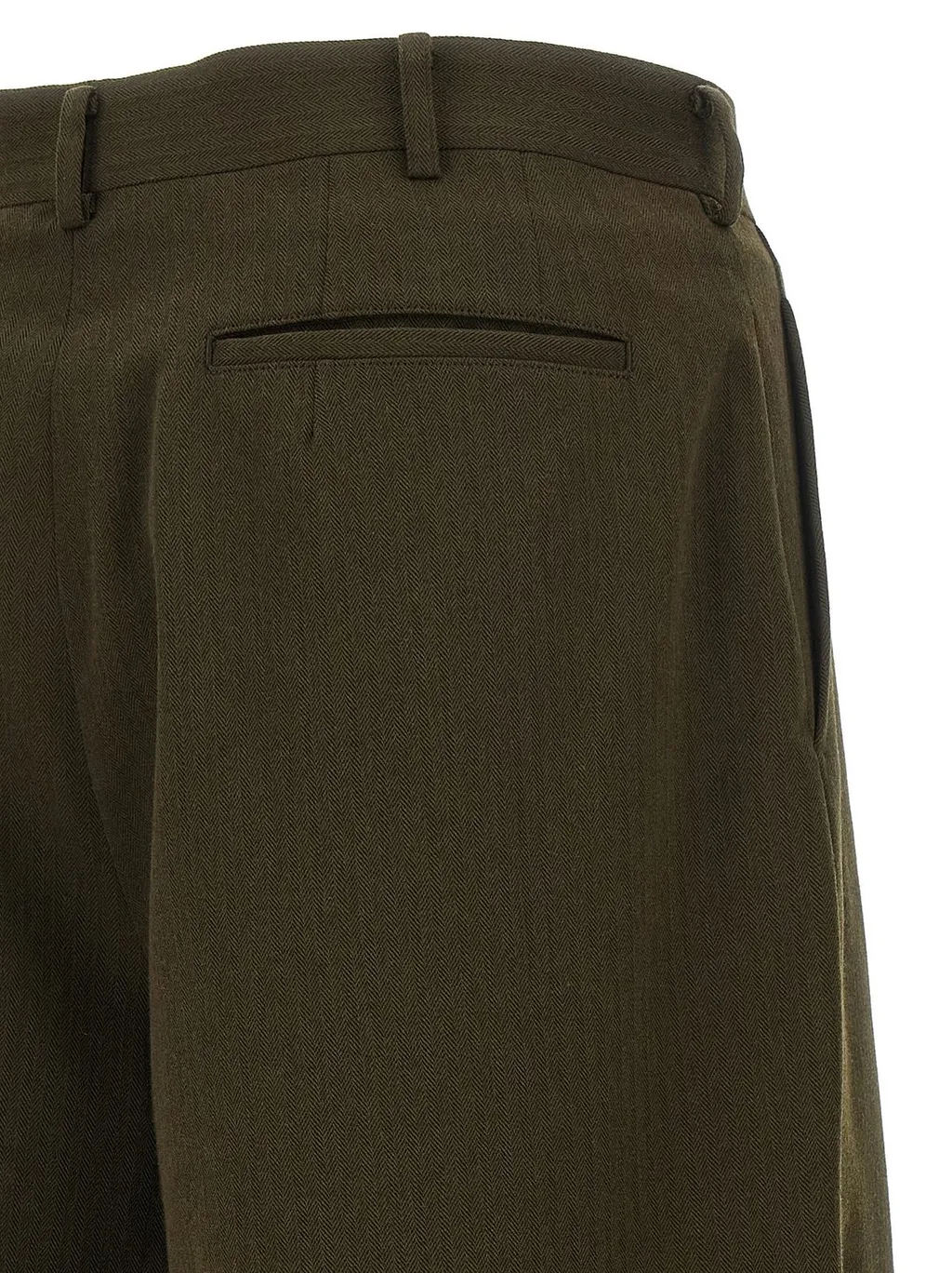 Comme Des GarÇOns Homme Plus Pleated Trousers