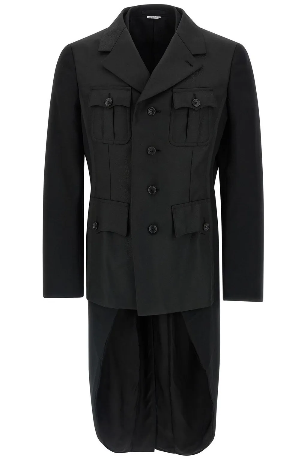 Comme Des GarÇOns Homme Plus Single Brested Layered Blazer