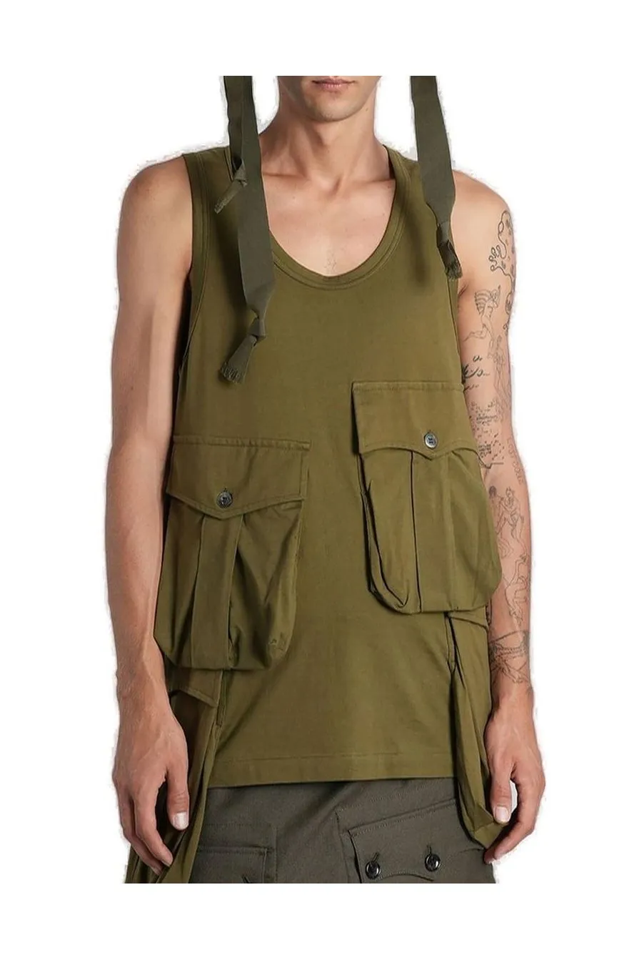 Comme Des GarÇOns Homme Plus Sleeveless Tank Top