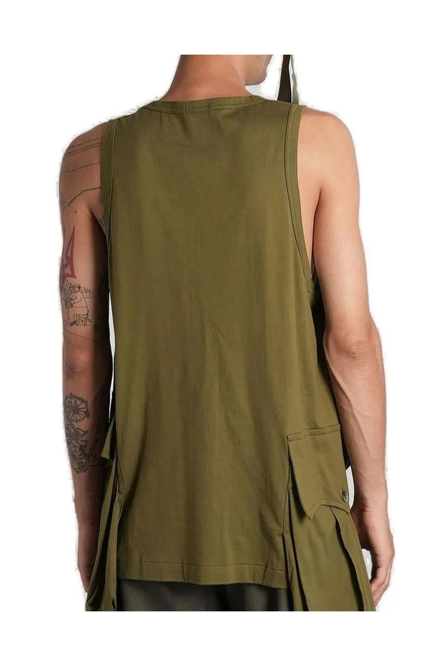 Comme Des GarÇOns Homme Plus Sleeveless Tank Top