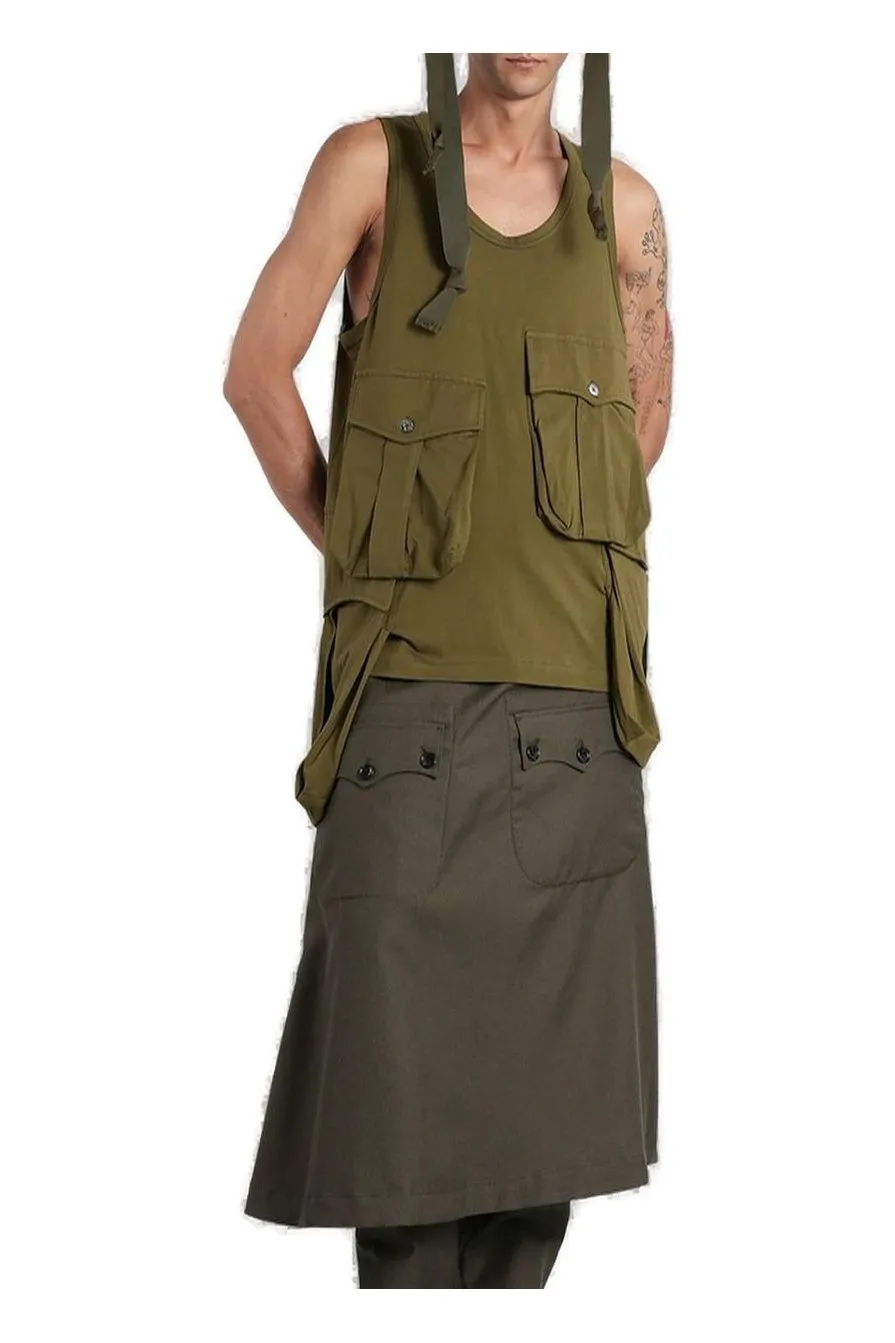 Comme Des GarÇOns Homme Plus Sleeveless Tank Top