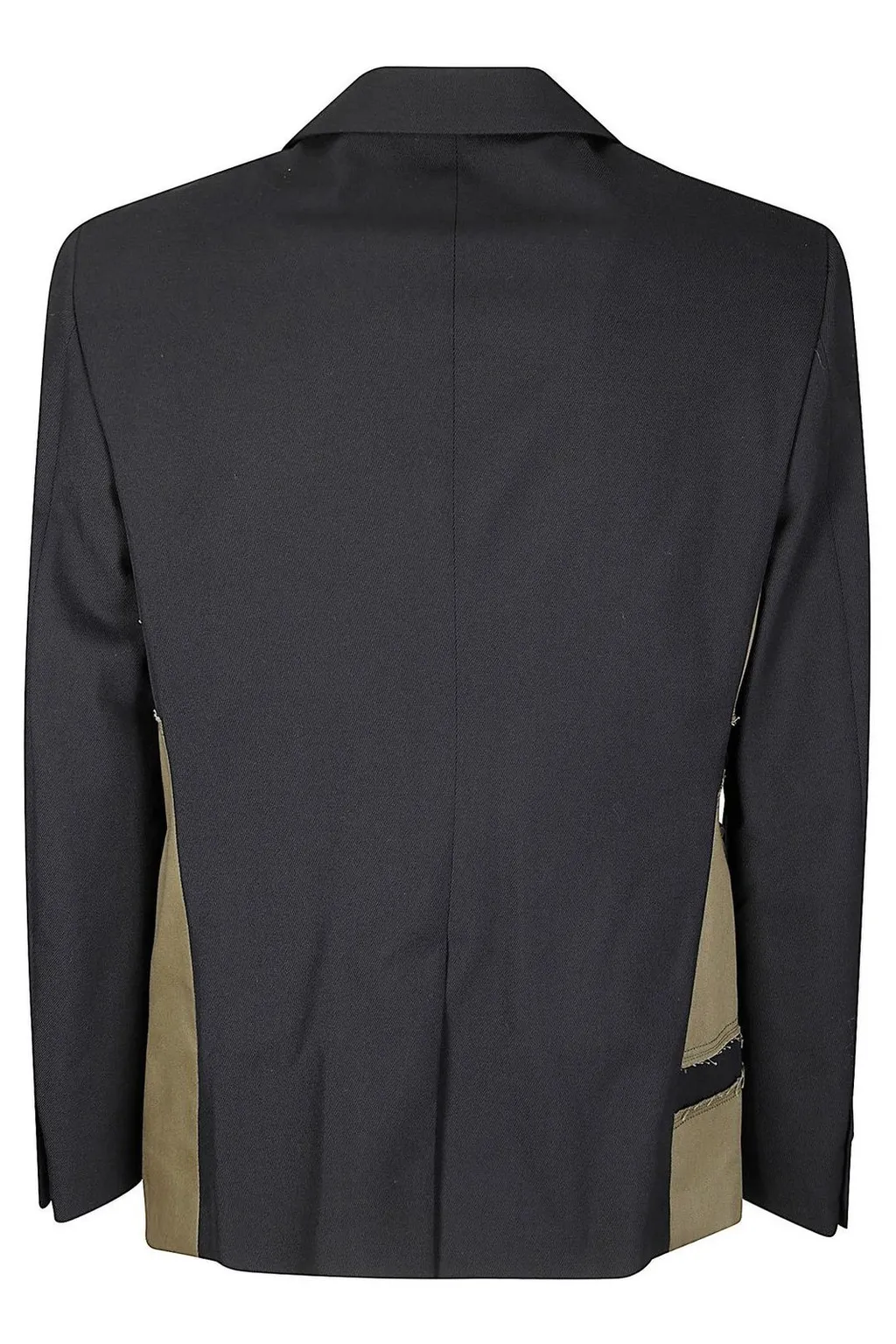 Comme Des GarÇOns Homme Plus Single-Breasted Paneled Blazer
