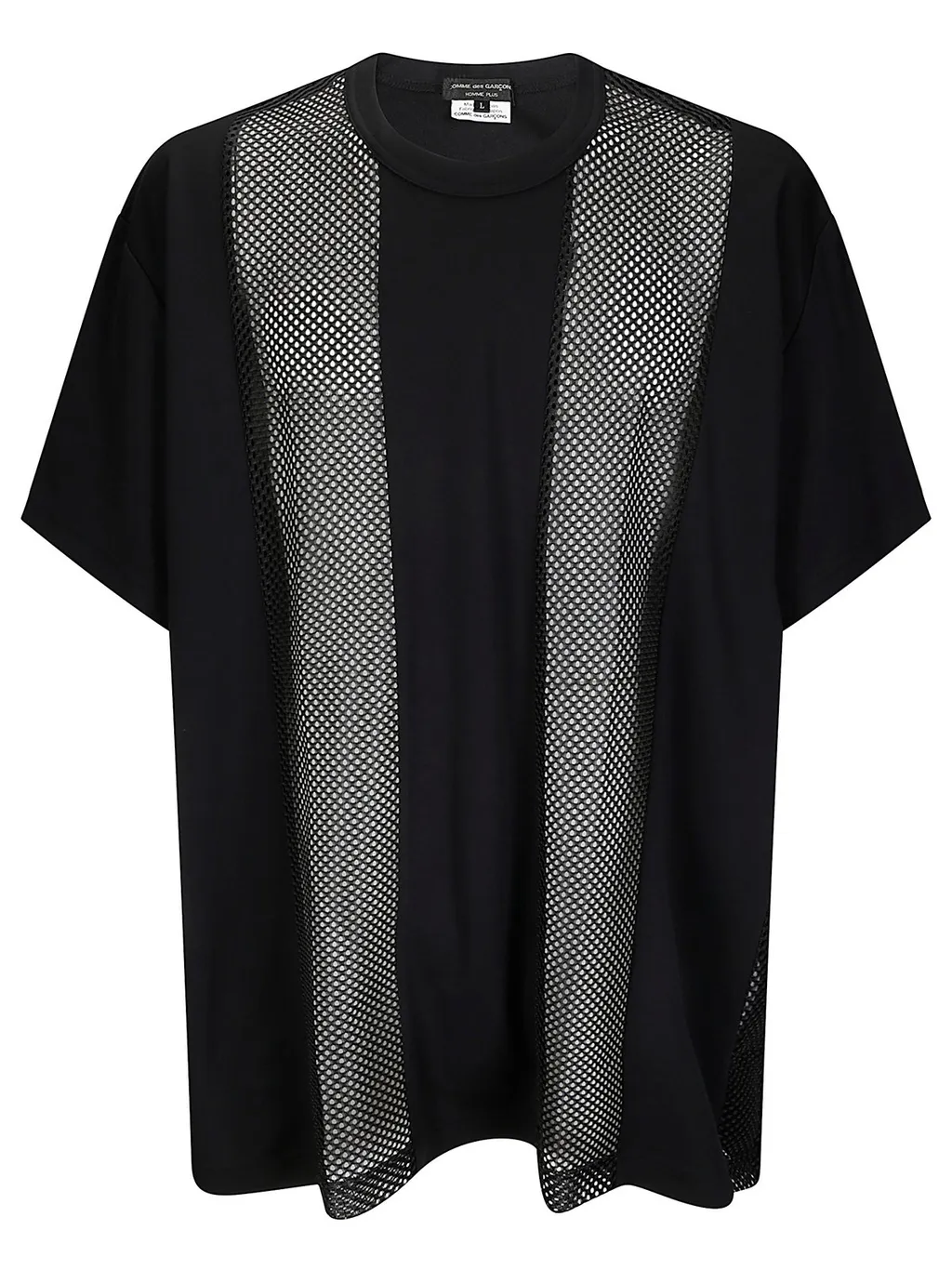 Comme Des GarÇOns Homme Plus Mesh Panelled T-Shirt