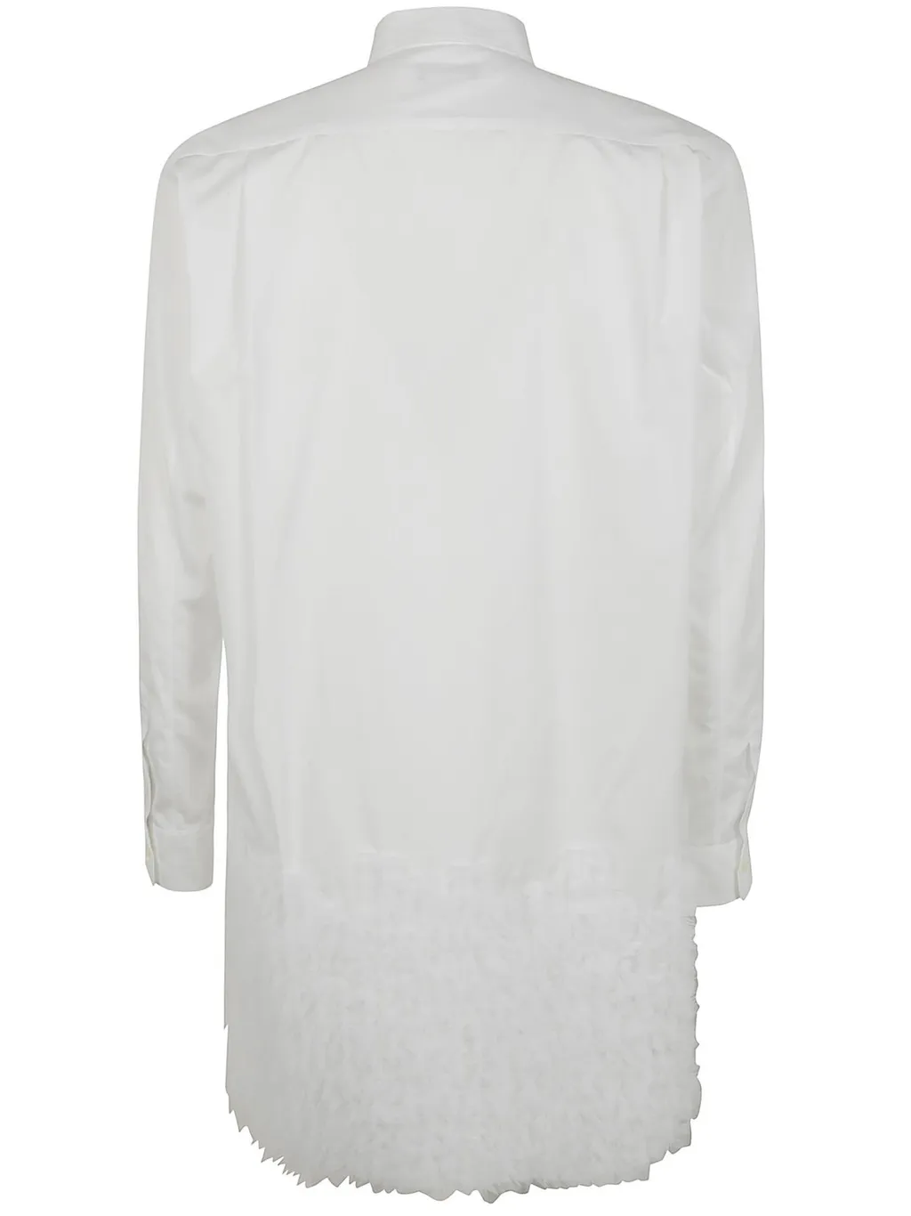 Comme Des GarÇOns Homme Plus Ruffled Buttoned Shirt