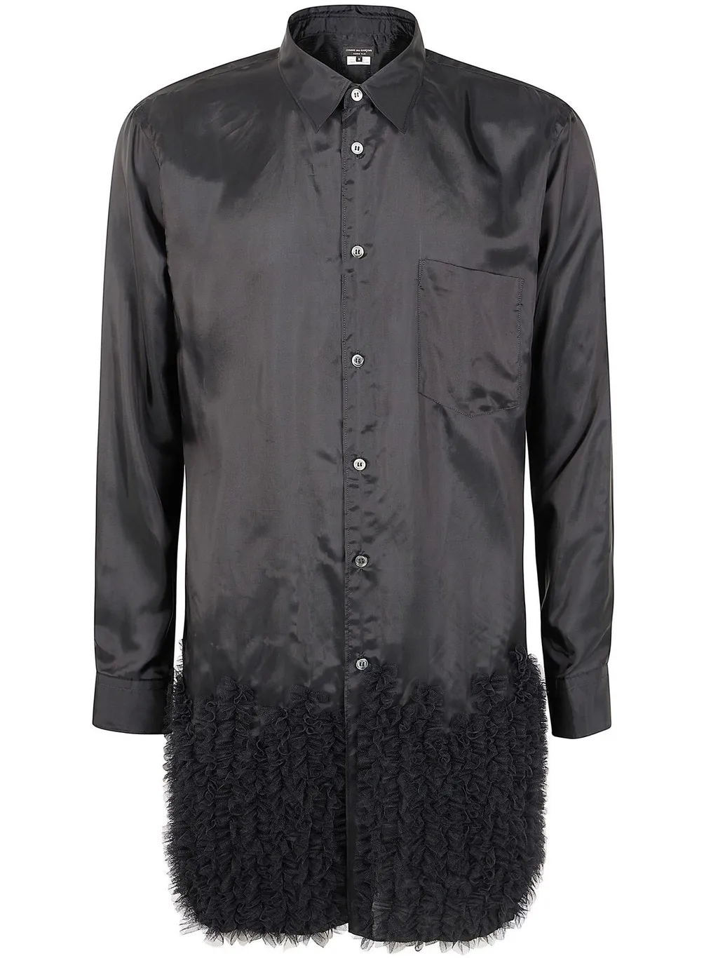 Comme Des GarÇOns Homme Plus Ruffled Shirt