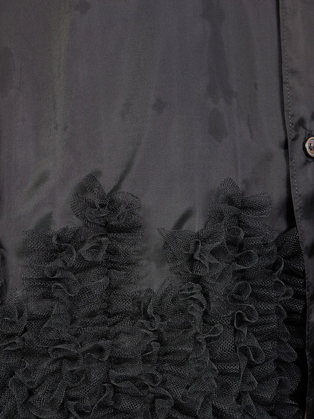 Comme Des GarÇOns Homme Plus Ruffled Shirt
