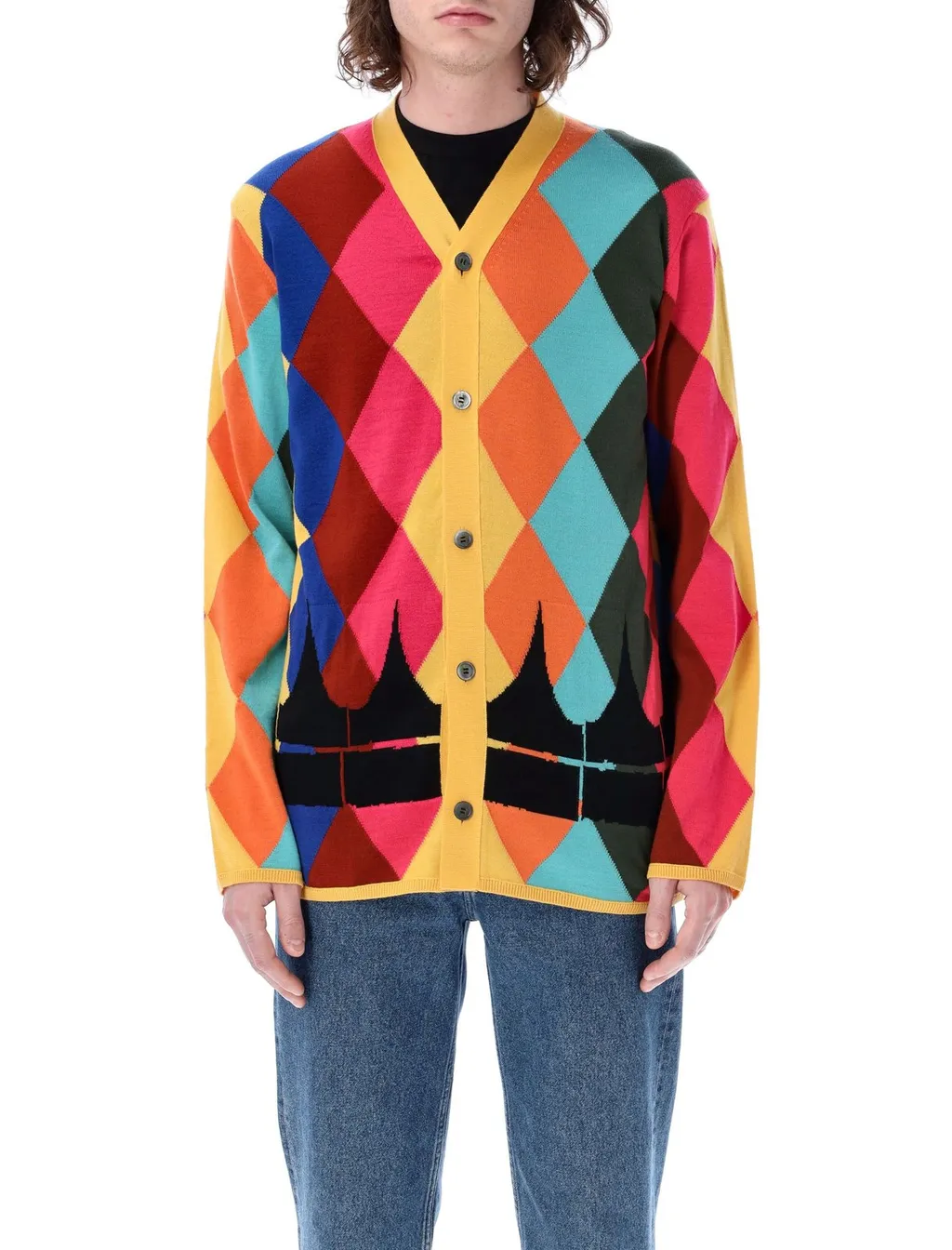 Comme Des GarÇOns Homme Plus Button-Up Cardigan