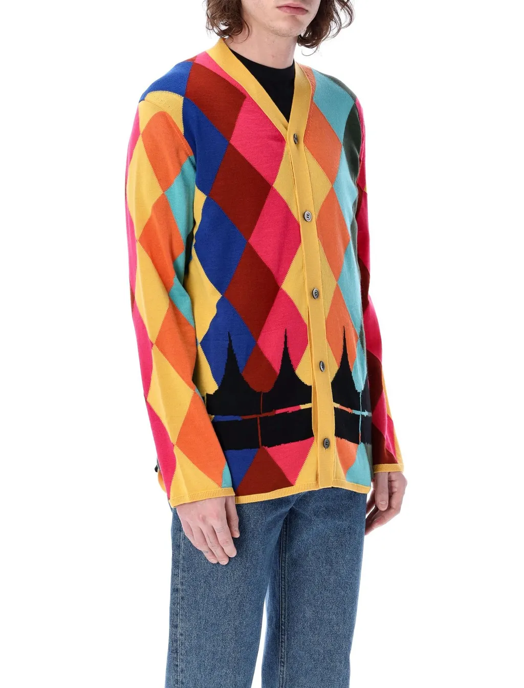 Comme Des GarÇOns Homme Plus Button-Up Cardigan
