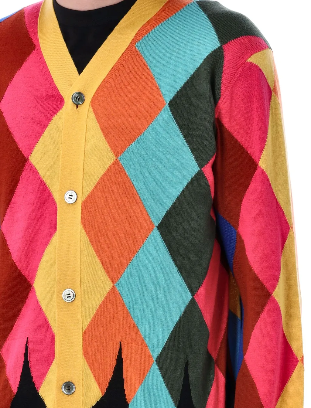 Comme Des GarÇOns Homme Plus Button-Up Cardigan