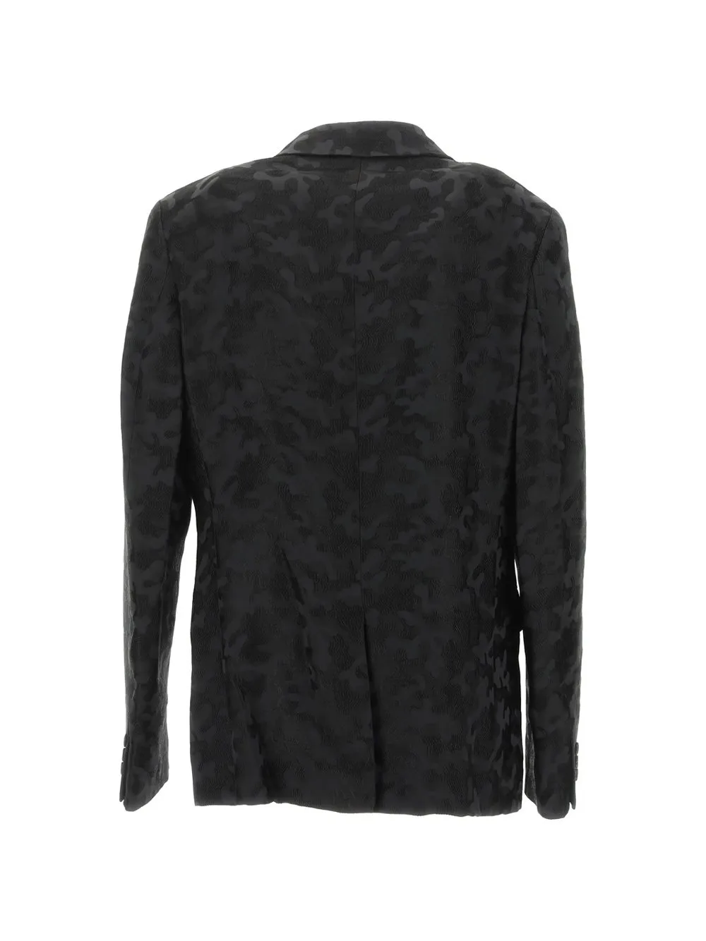Comme Des GarÇOns Homme Plus Jacquard Single-Breasted Blazer