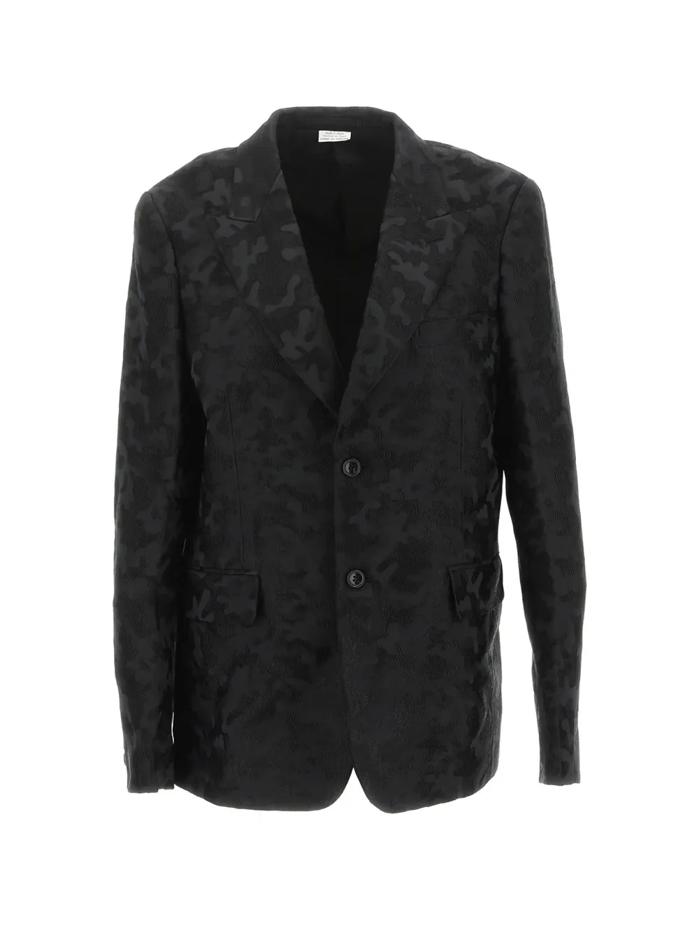 Comme Des GarÇOns Homme Plus Jacquard Single-Breasted Blazer