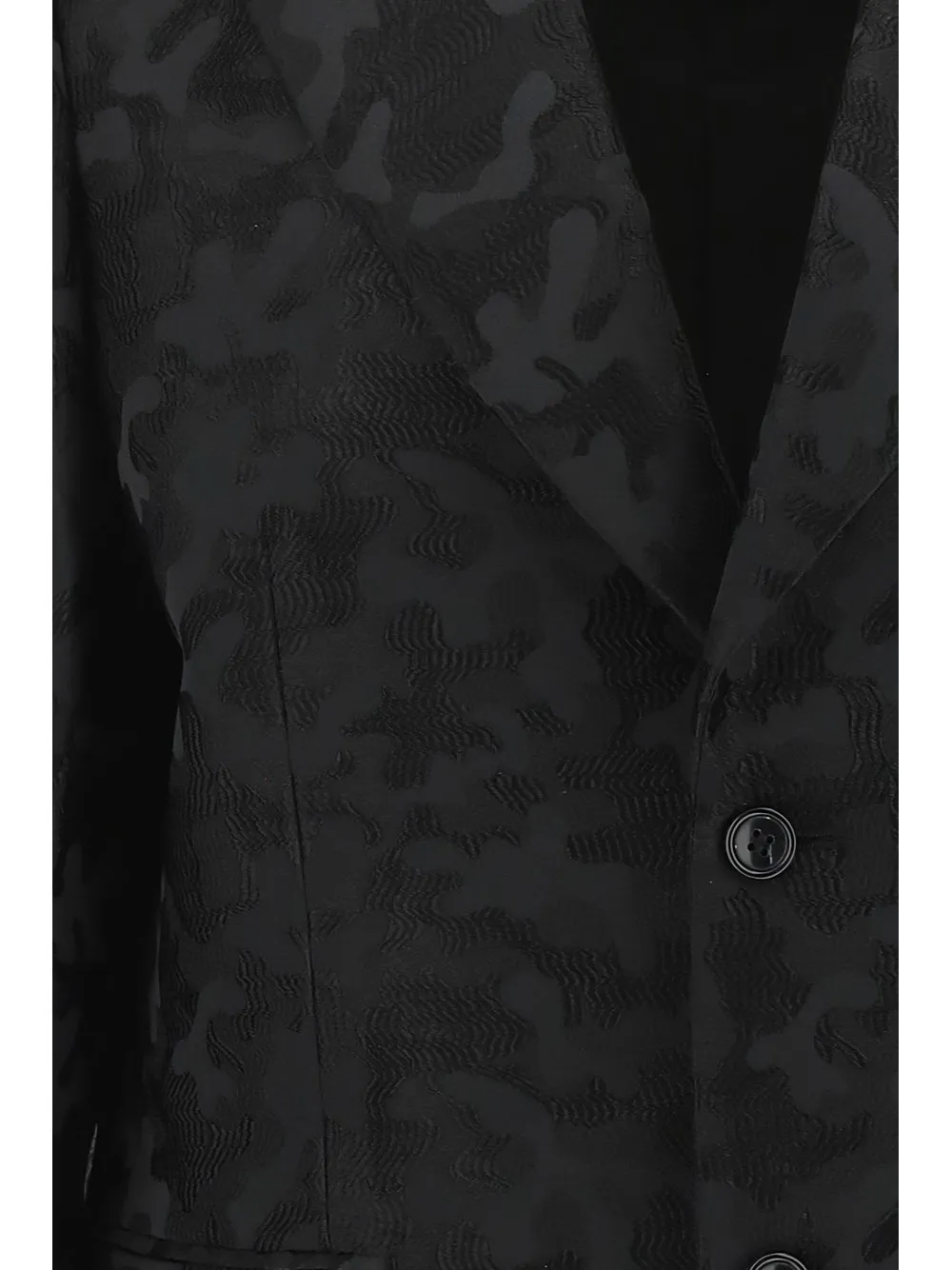 Comme Des GarÇOns Homme Plus Jacquard Single-Breasted Blazer