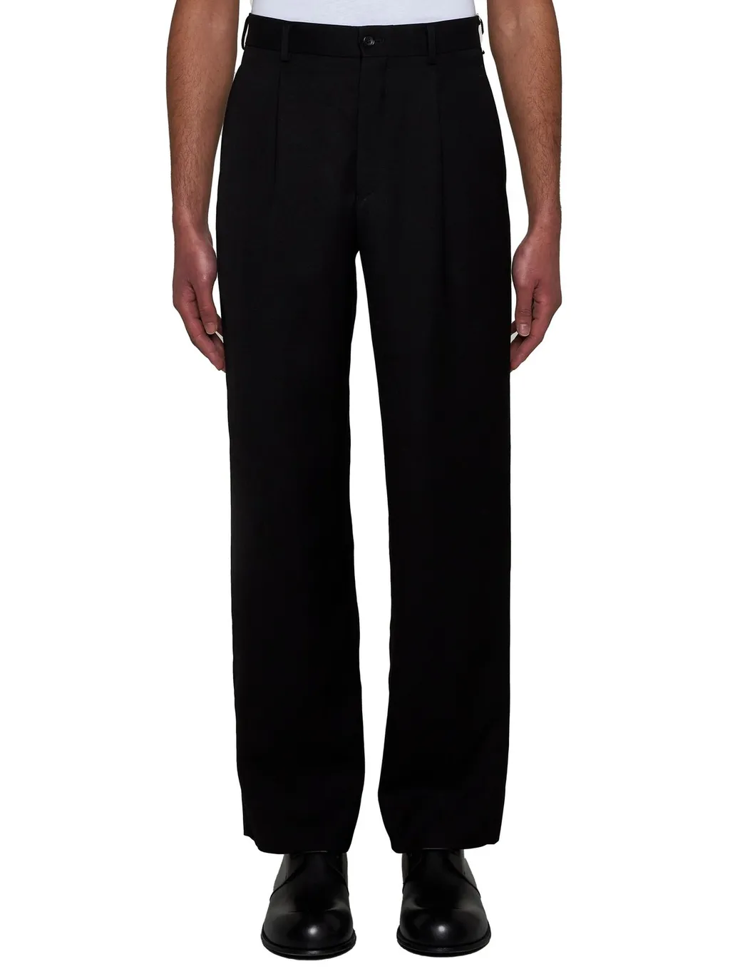 Comme Des GarÇOns Homme Plus Cropped Trousers