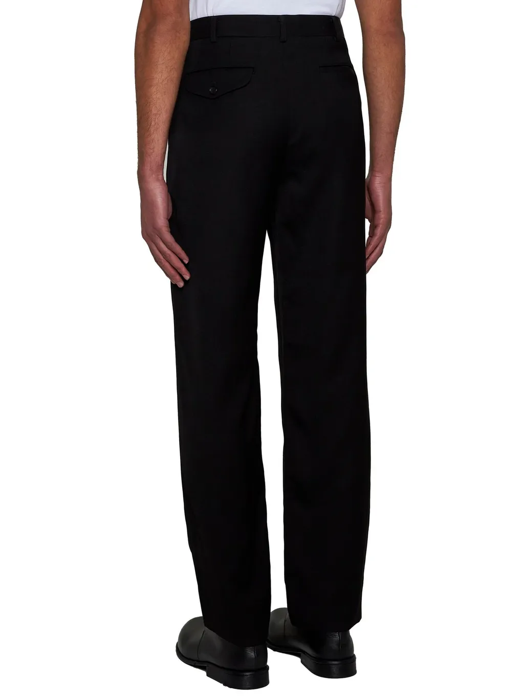 Comme Des GarÇOns Homme Plus Cropped Trousers