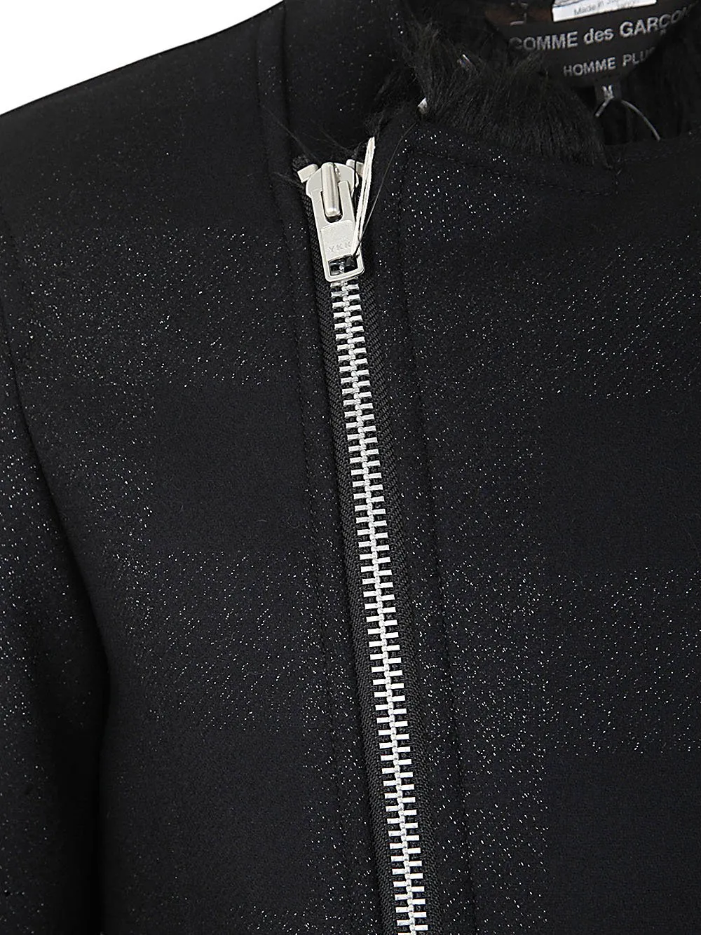 Comme Des GarÇOns Homme Plus Embellished Zip-Up Jacket