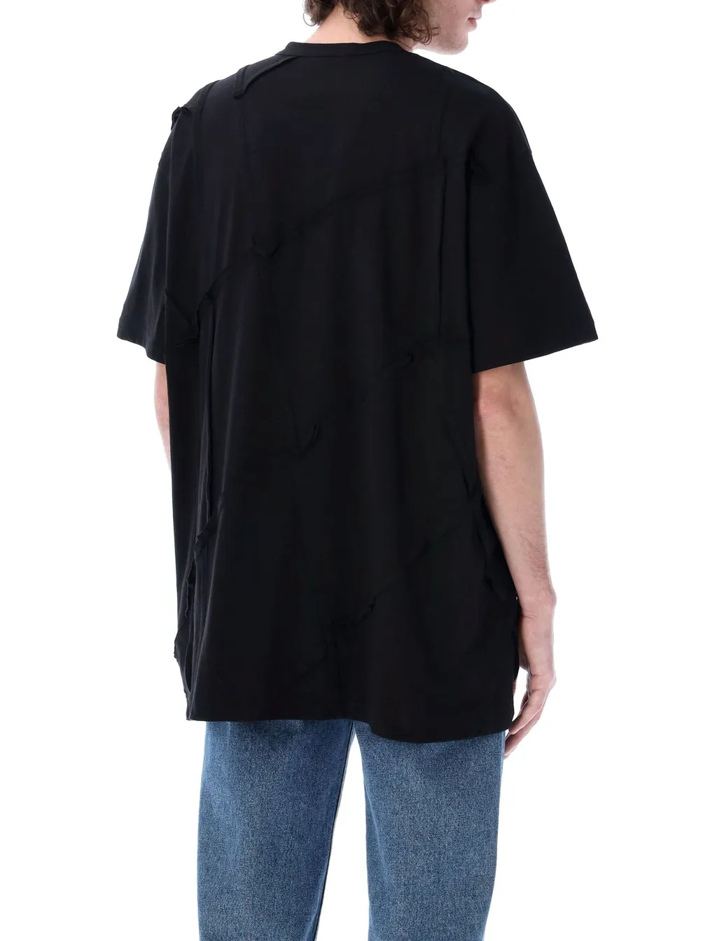 Comme Des GarÇOns Homme Plus Patchwork T-Shirt