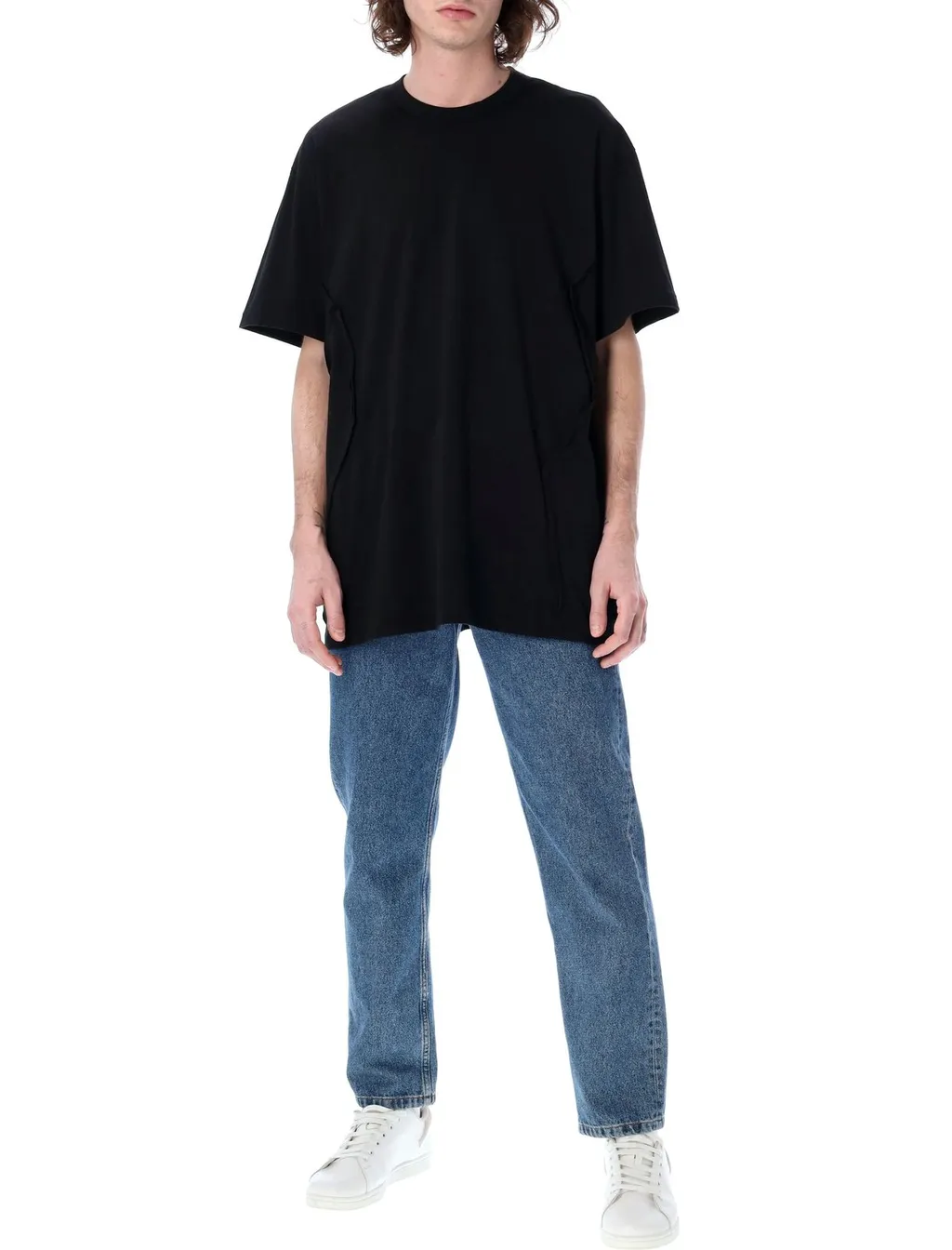 Comme Des GarÇOns Homme Plus Patchwork T-Shirt