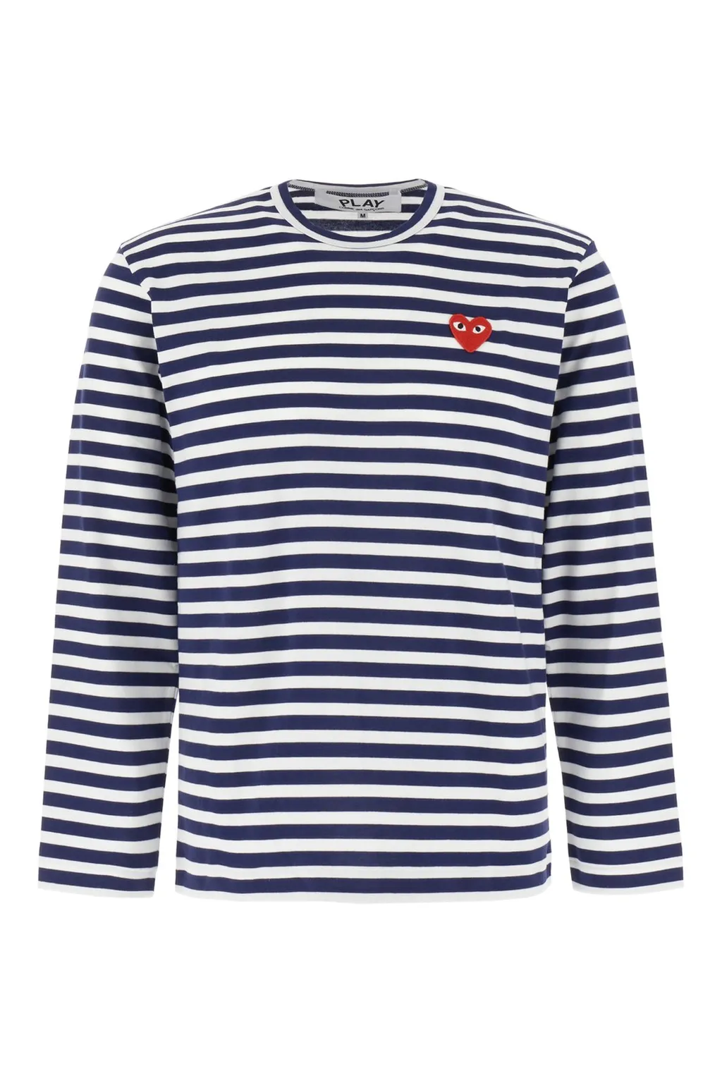 Comme Des GarÇOns Play Striped Crewneck T-Shirt