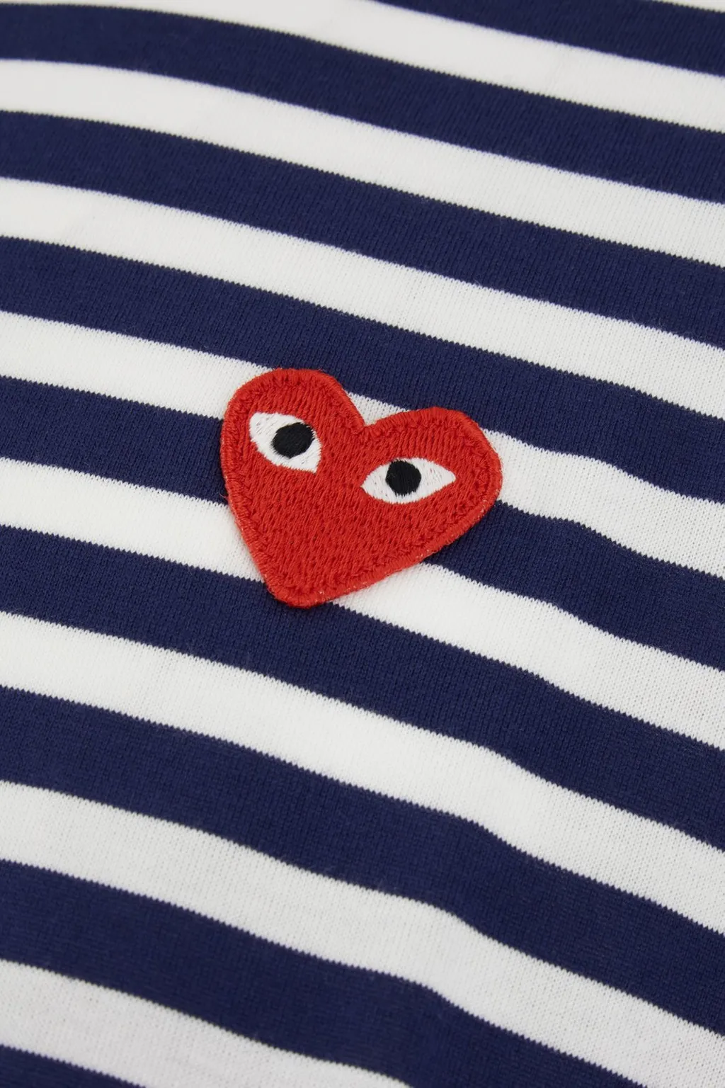 Comme Des GarÇOns Play Striped Crewneck T-Shirt