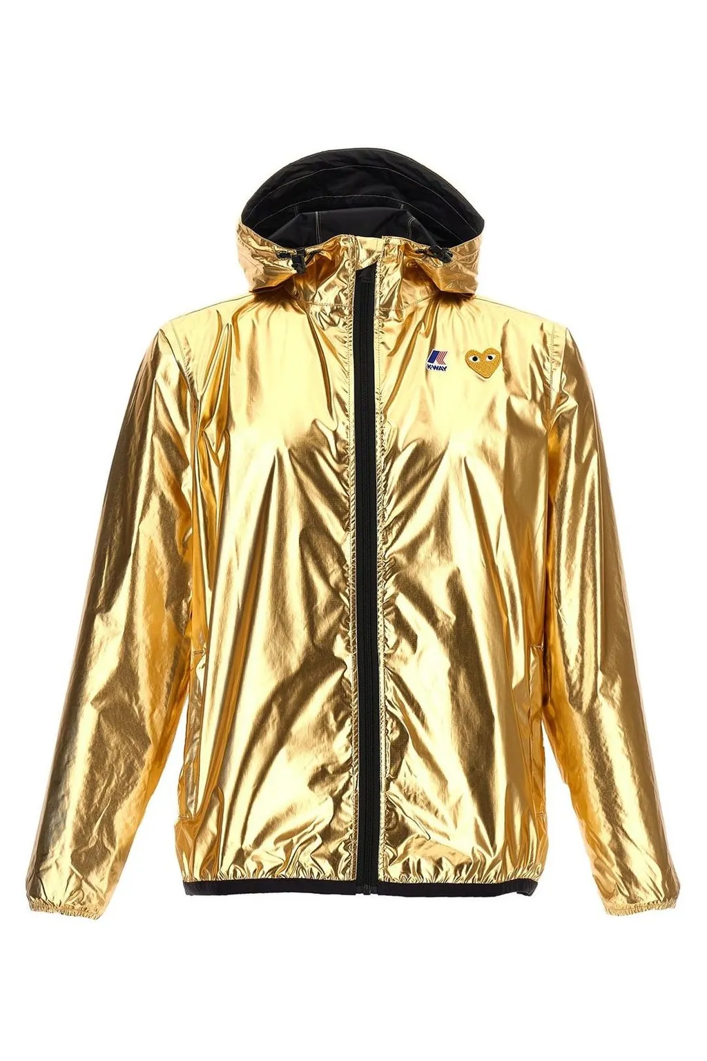 Comme Des GarÇOns Play X K-Way Zipped Hooded Jacket