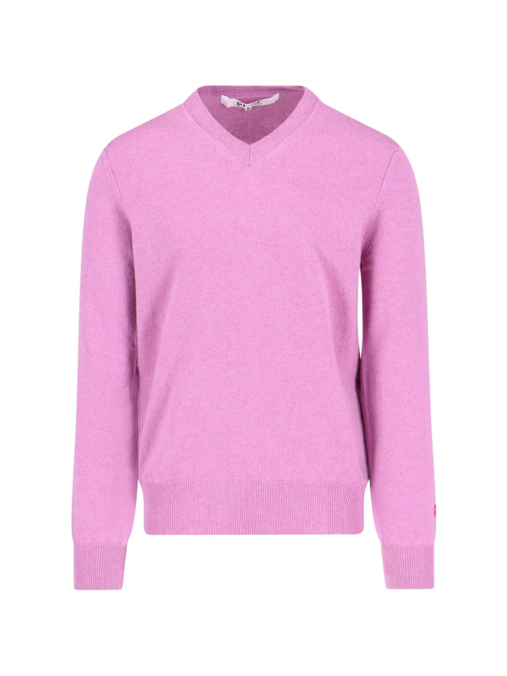Comme Des GarÇOns Play Logo Embroidered Buttoned Cardigan